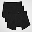 SNIPES 3 PACK - Black Tape  Briefs Boxershorts czarny 47325 1