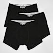 SNIPES 3 PACK - Black Tape  Briefs Boxershorts crna 47329 1
