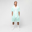 Karl Kani Small Varsity Logo Pinstripe Mesh Shorts bleu 47363 4