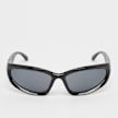 Karl Kani Retro Oval Shaped Sunglasses negro 47429 1