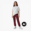 Karl Kani Small Signature Essential Pinstripe Tee Junior blanco 47406 4