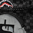 SPRAYGROUND Dripping Sharks In Paris Moneybear Teddy Bear grau 47704 5