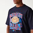New Era MLB Los Angeles Dodgers World Series Oversized Tee blauw 47747 3