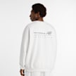 New Balance Linear Graphic Fleece Crew grijs 47815 2