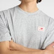 New Balance Woven Label T-Shirt grau 47822 3