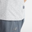 New Balance Woven Label T-Shirt grau 47822 4