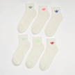 adidas Originals 6 PACK - adicolor Trefoil Ankle Socken bege 47932 1