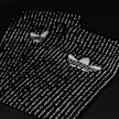 adidas Originals adicolor Calcetines Crew reflectante (2 Pack) negro 47968 3