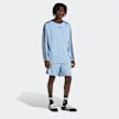 adidas Originals T-shirt Manches Longues en Jersey Jacquard bleu 48008 5