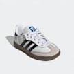 adidas Originals Samba OG Comfort Closure Elastic Lace Crianças Pequena branco 48136 3