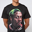 Mitchell & Ness NBA Chicago Bulls Player Big Face Tee crna 48175 3