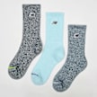 New Balance 3 PACK - KIDS PATCH LOGO SEASONAL CREW -  blue azul 48240 1