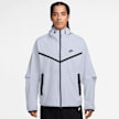 Nike   Tech Woven Windrunner Full Zip Jacket azul 48801 1