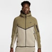 Nike   Tech Fleece Full Zip Windrunner Hoodie grün 48809 1