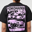 Mister Tee Yokohama Race Tee schwarz 49142 4