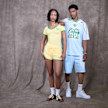 Sprite x SNIPES Terry Racer Shorts geel 49153 5