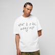 Mister Tee It All Works Out Wording Oversize Tee blanc 49245 1