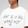 Mister Tee It All Works Out Wording Oversize Tee branco 49245 3