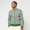 Lacoste Track-Jacke Paris aus Jacquard mit Reißverschluss grün 49339 1