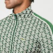 Lacoste Track-Jacke Paris aus Jacquard mit Reißverschluss grün 49339 3
