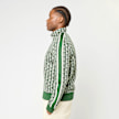 Lacoste Track-Jacke Paris aus Jacquard mit Reißverschluss grün 49339 4