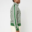 Lacoste Track-Jacke Paris aus Jacquard mit Reißverschluss grün 49339 5