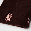 New Era Female Wide Cuff Beanie New York Yankees smeđa 49335 3