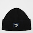 Lacoste Woven Label Beanie negro 49718 1
