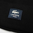 Lacoste Woven Label Beanie czarny 49718 3