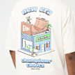 New Era Oversized Graphic Tee 1 beige 49737 5