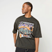 New Era NBA Washed Graphic Tee Los Angeles Lakers grau 49738 1