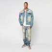Smoke Rise Heavy Whisker Effect Jacket bleu 49769 4