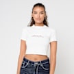 Pegador Yelene Cropped Baby Tee weiß 49827 1