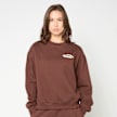 New Balance Linear Heritage Fleece Crew marrón 49850 2