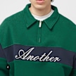 Another Cotton Lab Another Half Zip Sweater grün 49863 3