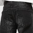 2Y STUDIOS Victor Ripped Slim Fit Jeans schwarz 61380 4