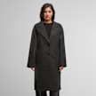 Urban Classics Ladies Oversized Long Coat schwarz 61397 1