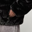 Urban Classics Full Zip Faux Fur Hoodie noir 61361 3