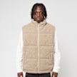 Urban Classics Basic Teddy Puffer Vest beige 61358 1