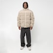 Urban Classics Fabric Mix Teddy Puffer Jacket beż 61360 4