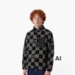 Karl Kani Og Teddy Zip Jacket Junior schwarz 61420 1