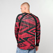 Umbro Printed Long Sleeve Jersey rood 84486 2