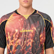 Umbro Panelled Raglan Shirt vermelho 84439 3