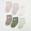 Nike   6 PACK - NHN SWOOSH  INFANT ANKLE SO sail multicolor 91146 1