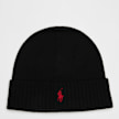 Polo Ralph Lauren Fold-Over Cold Weather Hat Schwarz 91552 1