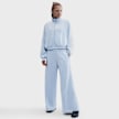 Nike   Sportswear Mid-Rise Wide-Leg Track Pants bleu 91689 5