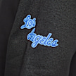 Mitchell & Ness NBA Black Out Collection Hoodie Los Angeles Lakers zwart 92289 6