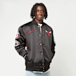 Mitchell & Ness Black Out Satin Jacket Chicago Bulls schwarz 92290 1