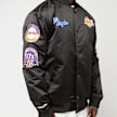 Mitchell & Ness Black Out Satin Jacket Los Angeles Lakers negro 92293 6