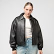 Decibel Padded PU Jacket crna 92517 1